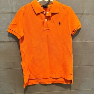 Boys polo by Ralph Lauren size 5 orange